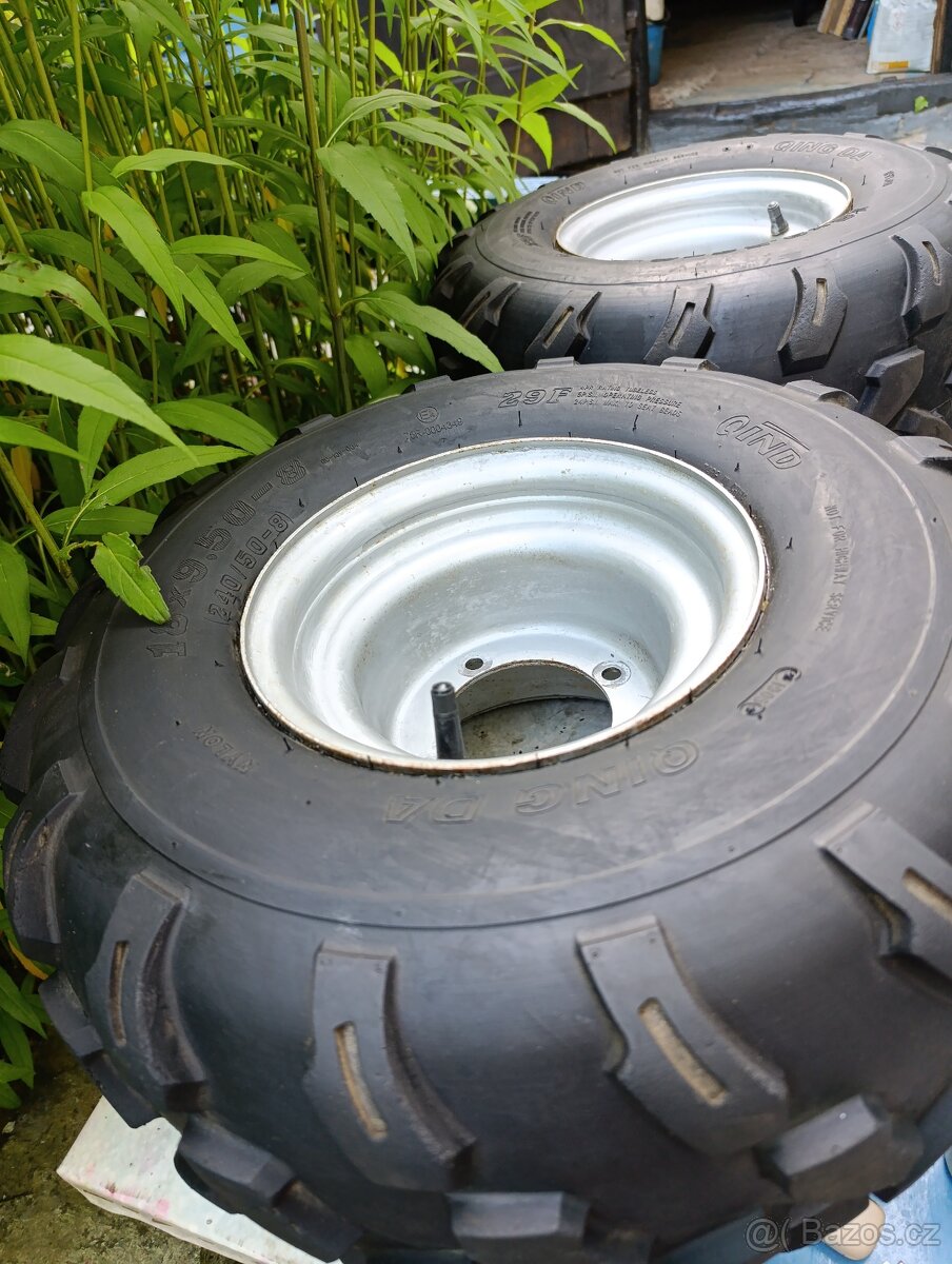 Prodám 2ks 18x9,50-8