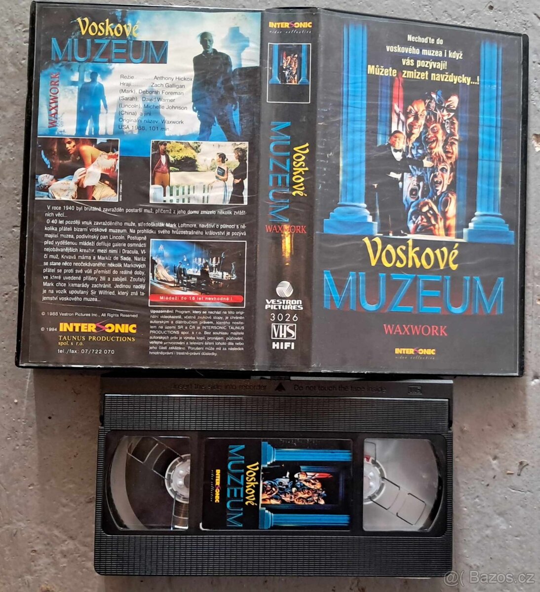 Vzacná VHS Voskové Muzeum