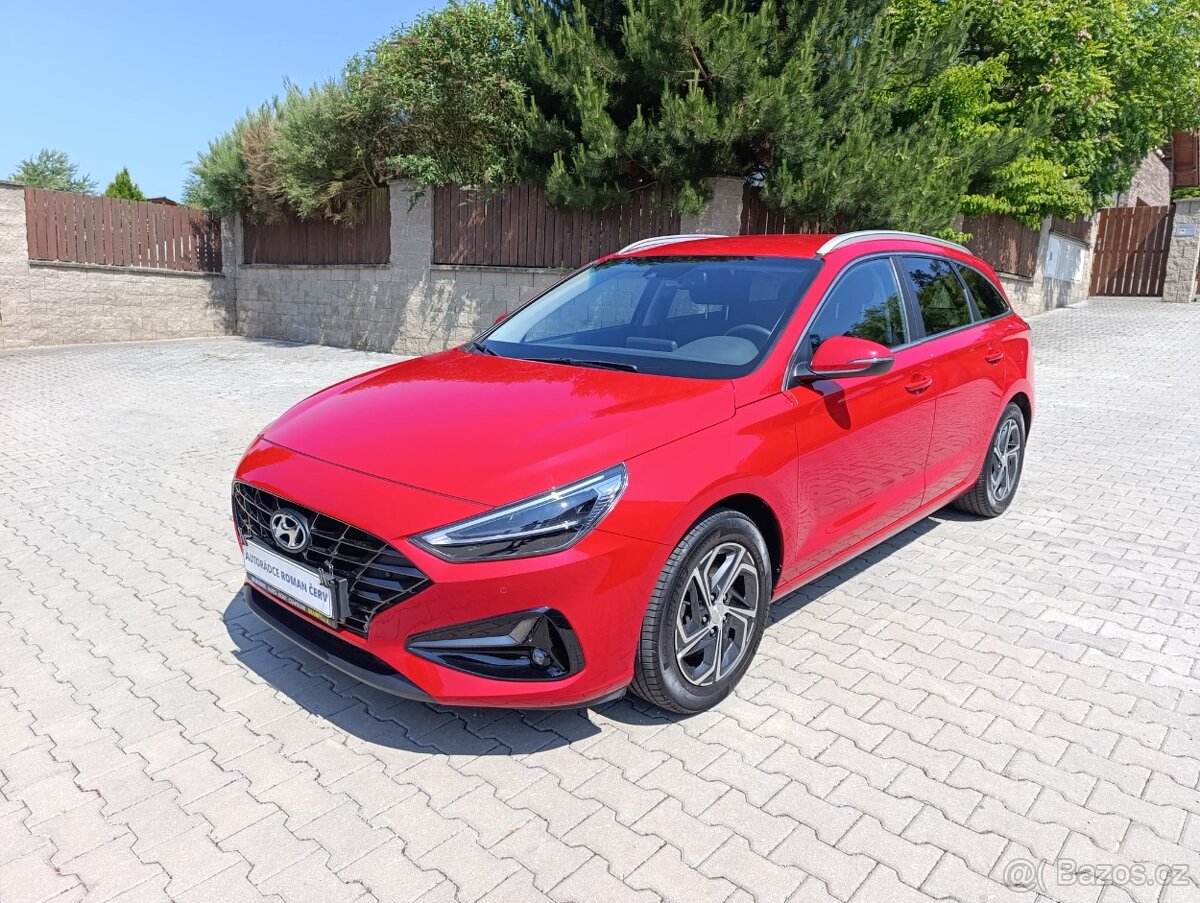 Hyundai i30,2021,1.5DPi,1.maj,ČR,serv.k,FullLED,záruk,45tkm