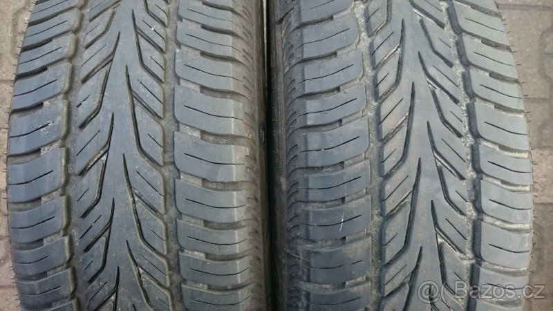 letní pneu 195/60 R15 a celoroční 215/65 R17 4ks