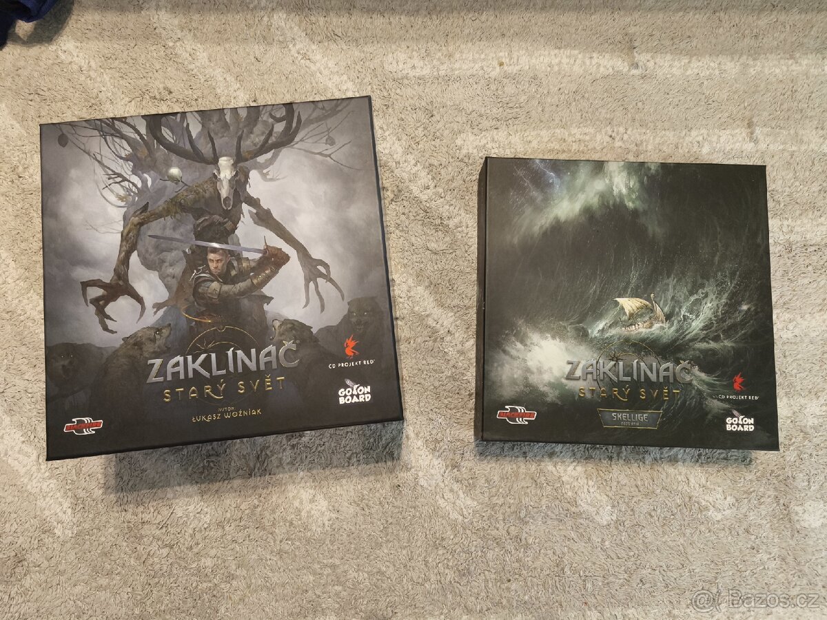Desková hra: Zaklínač starý svět - deluxe edition