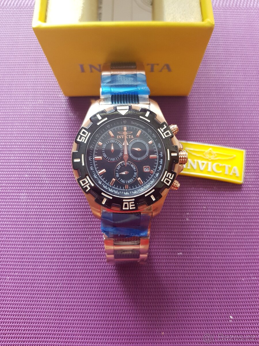 Invicta black-gold