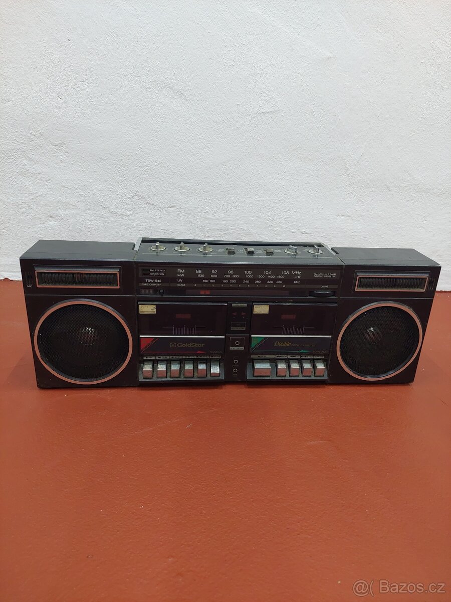 Retro rádio GoldStar TSW-542 (Funkční)