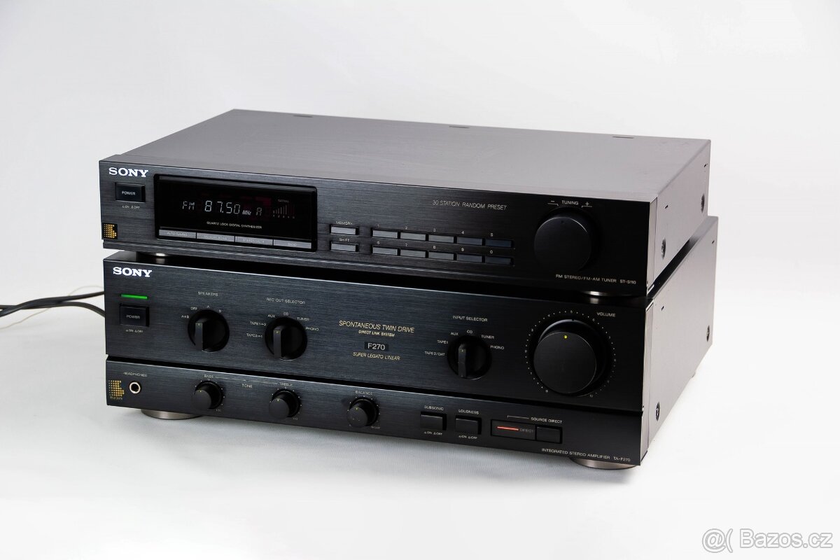 SONY zostava / TU-F270, ST-S110