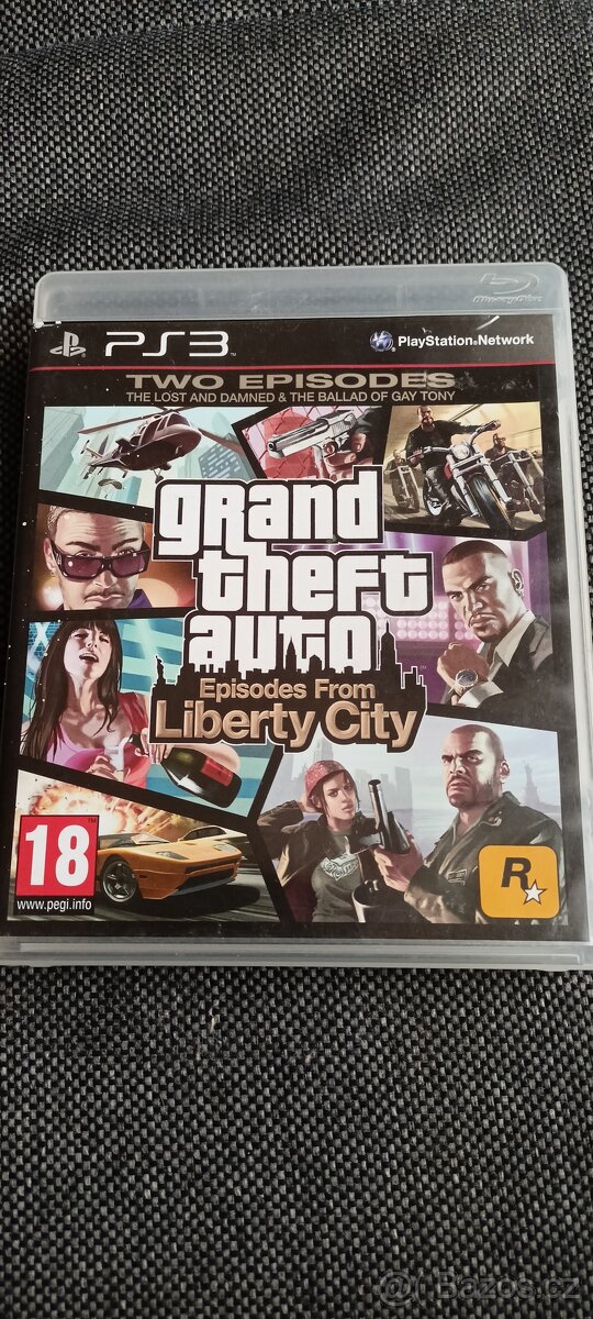 PS3 Hra GTA Liberty City