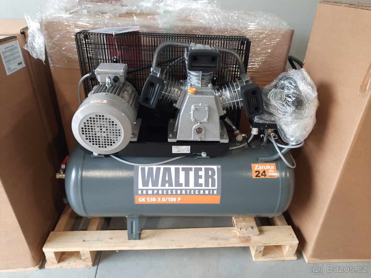 Pístový kompresor WALTER WK 550-4,0/100
