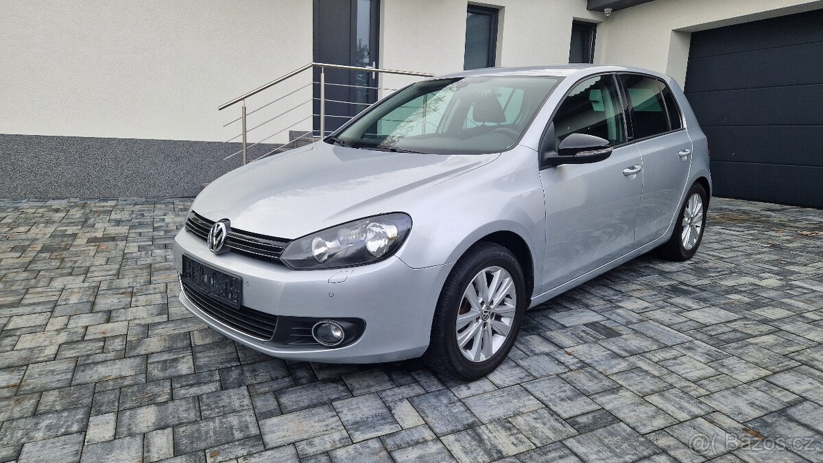 VW GOLF 6 1.2 TSI 63KW.VÝBAVA STYLE.NAJETO POUZE 109 TIS.TOP
