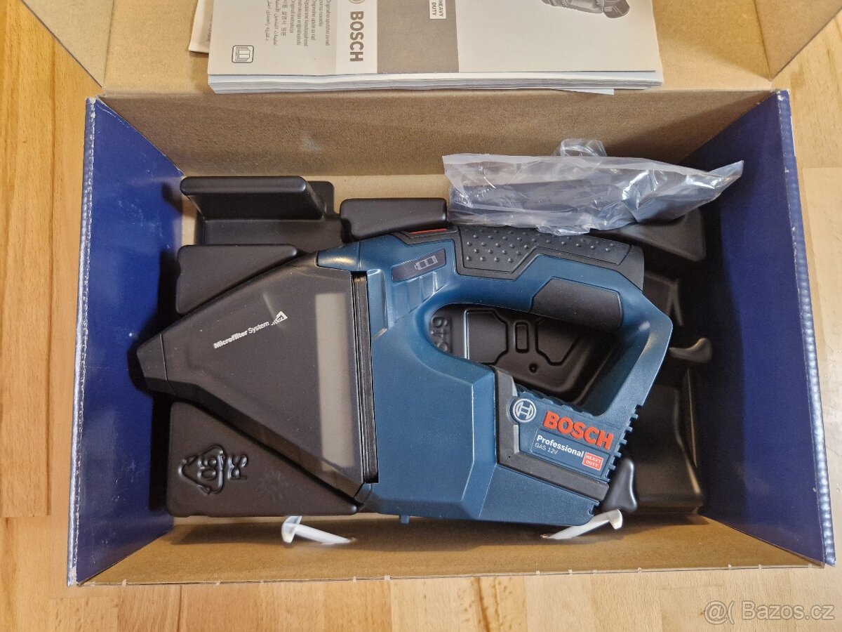 Bosch Akumulátorový vysavač GAS 12V