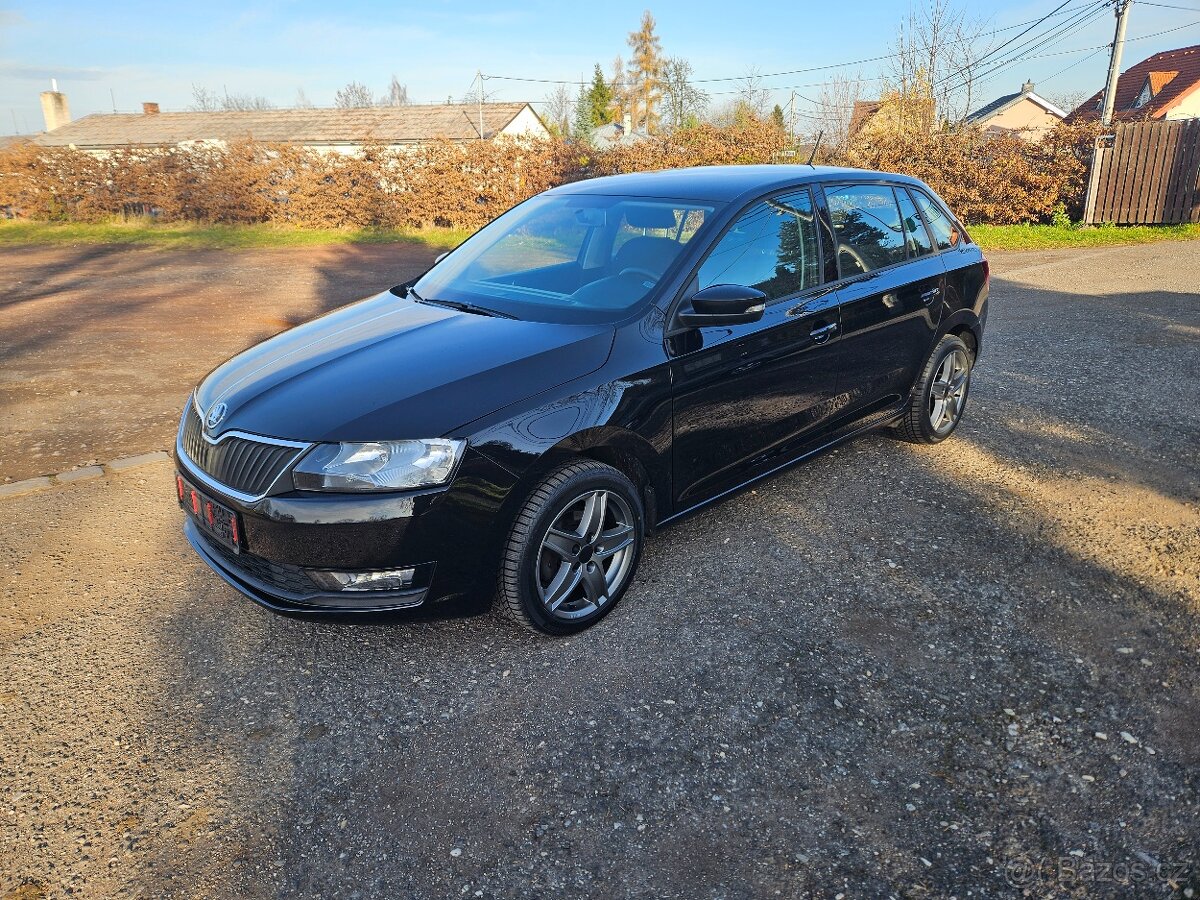 Škoda Rapid spaceback nové pneu a STK