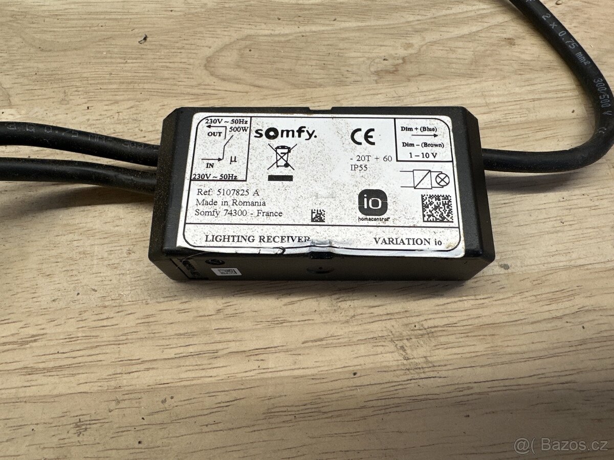 Prodám Somfy Lighting receiver variation io- použitý