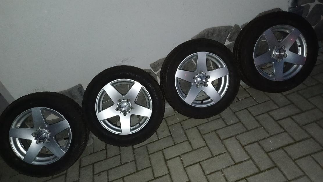ALU KOLA ULTIMATE 6x14 ET35 5 x100 57,1 185x60 DUNLOP+CONT.