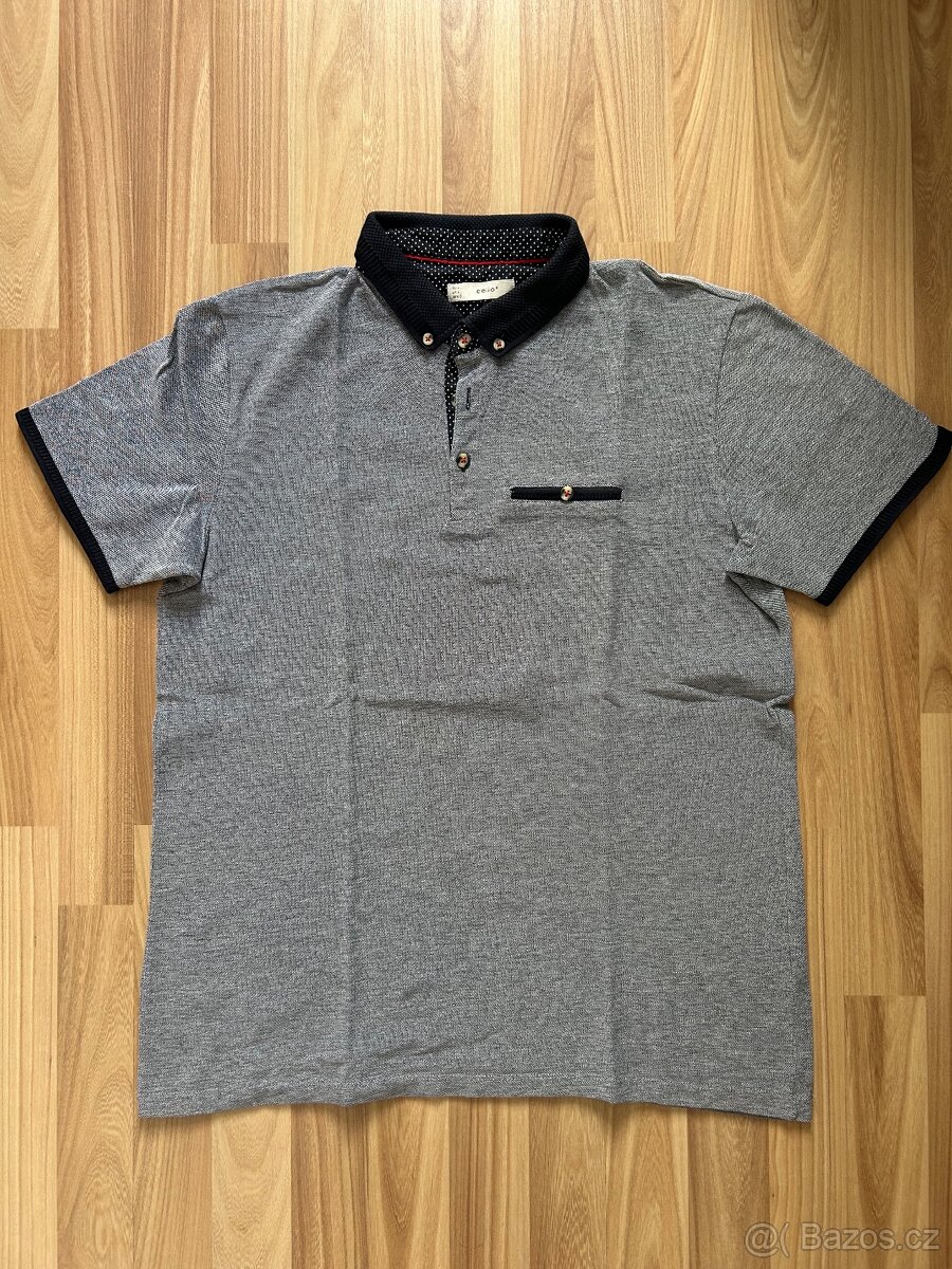 Pánské tričko s límečkem