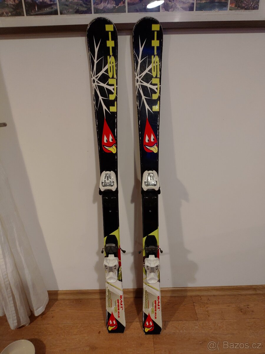 Dětské lyže Lusti Junior 130 cm s vázáním
