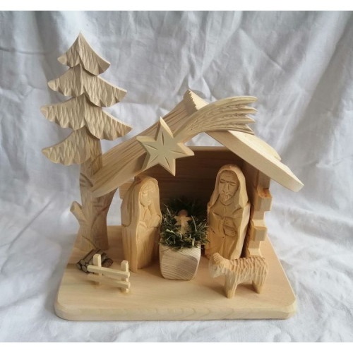 Dřevěný betlém 14D1