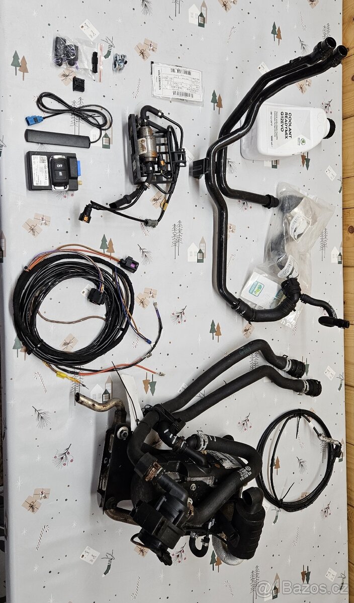 Webasto sada MQB nezávislé topeni dodělání