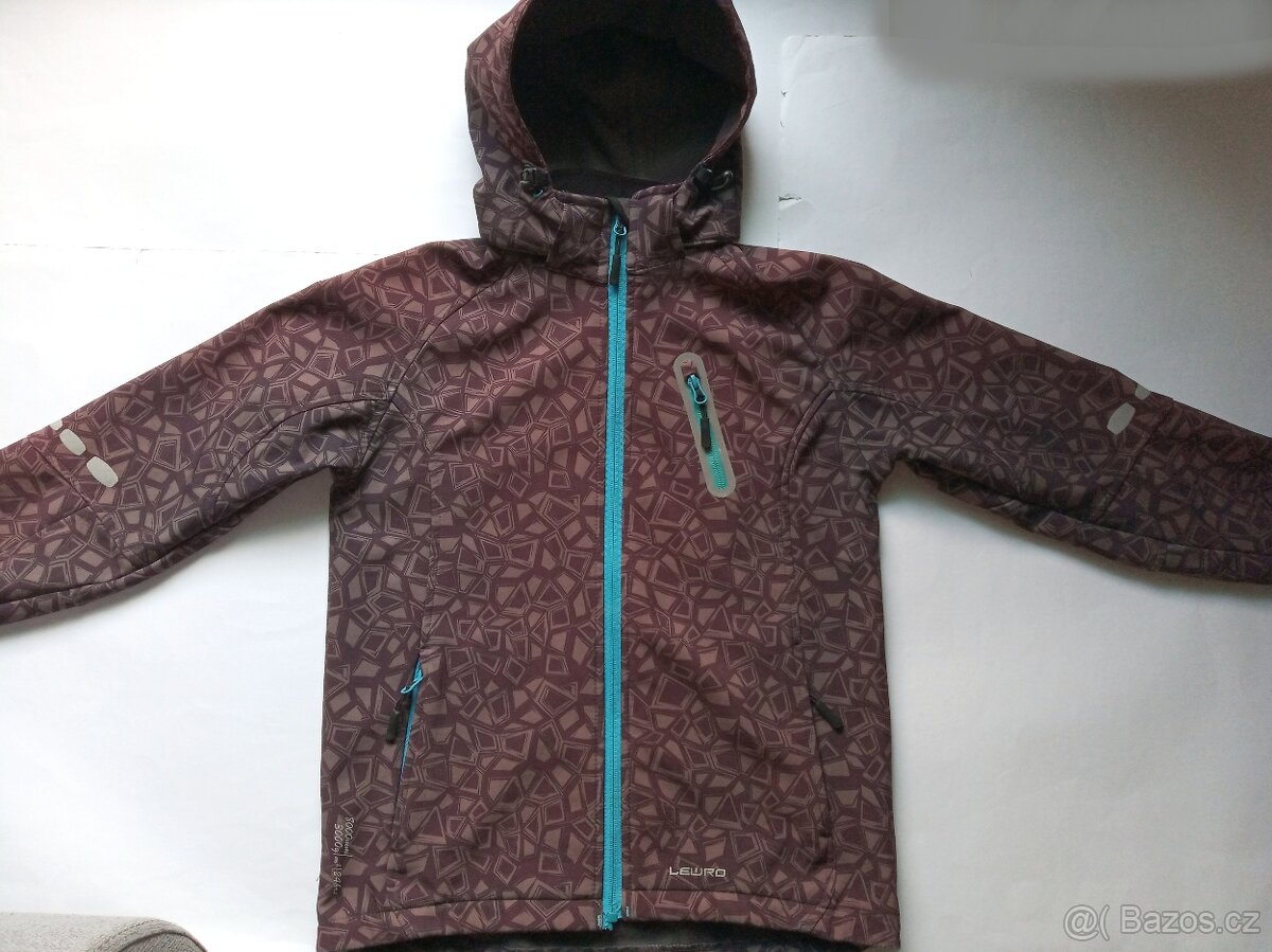 Softshelová bunda LEWRO ve. 140/146