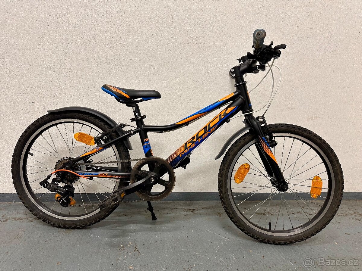 Rock Machine 20 dětské kolo s páčkovým řazením