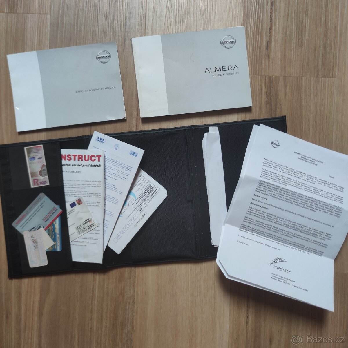 Dokumenty Nissan Almera N16 sedan