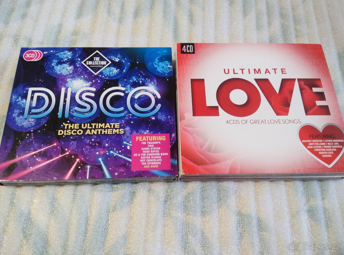Cd - Greatest - 3 cd Disco , 4 cd - Love Songs