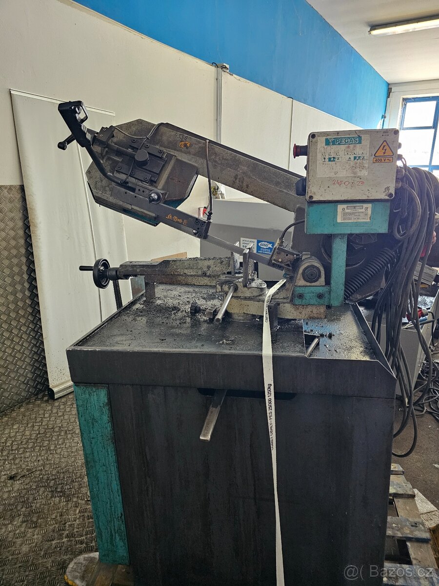 PÁSOVÁ PILA NA KOV PEGAS 185 MANUAL