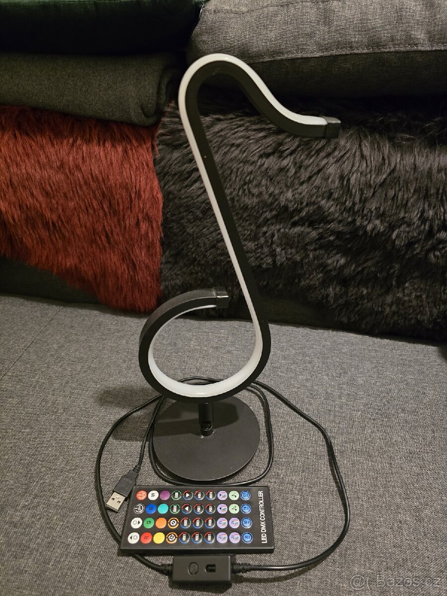 Lampička ve tvaru noty