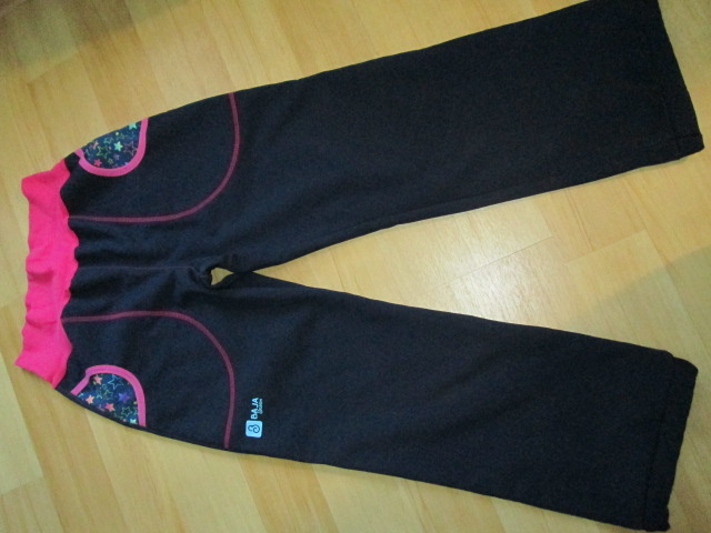 Zimní softshell kalhoty Bajadesign vel. 140 holka