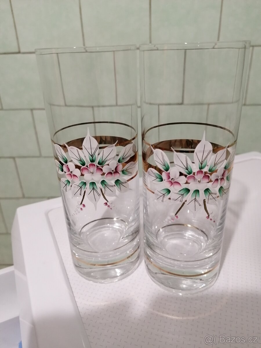Malované sklenice