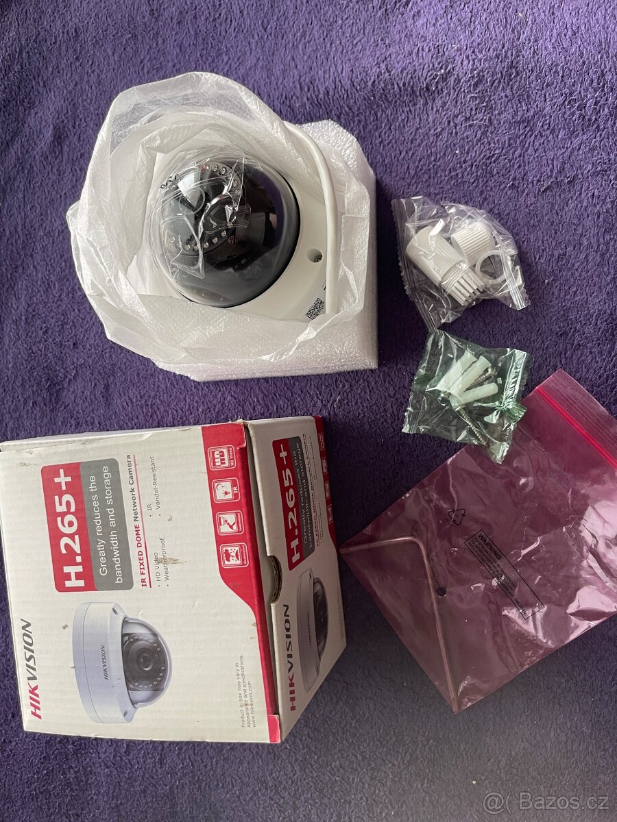bezpečnostní kamera Hikvision DS-2CD1123G0-I, objektiv 2,8
