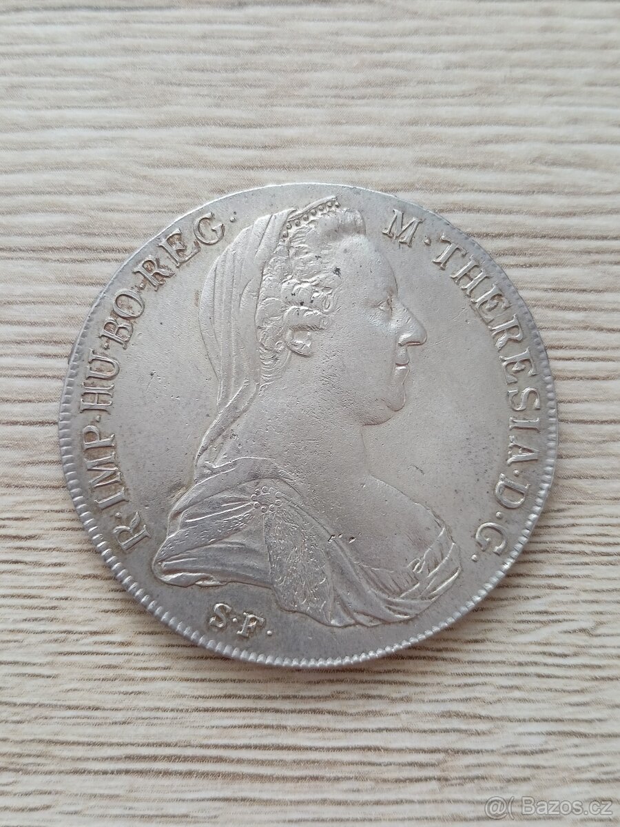 Levantský tolar Marie Terezie stará ražba