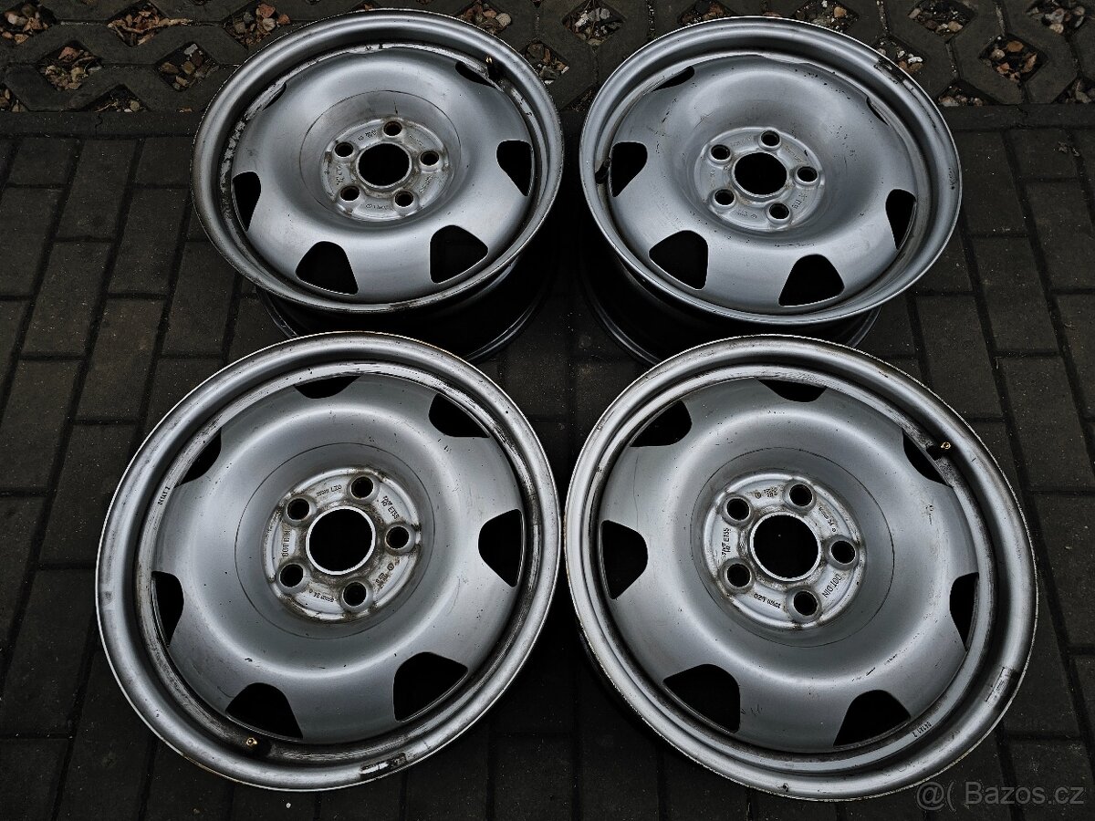 Plechové disky kola VW T5 T6 7J R17 5x120 ET55 7J