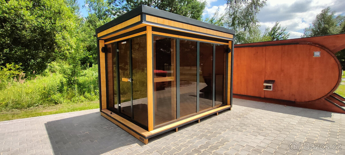 Sauna Kostka M4 s odpočívárnou