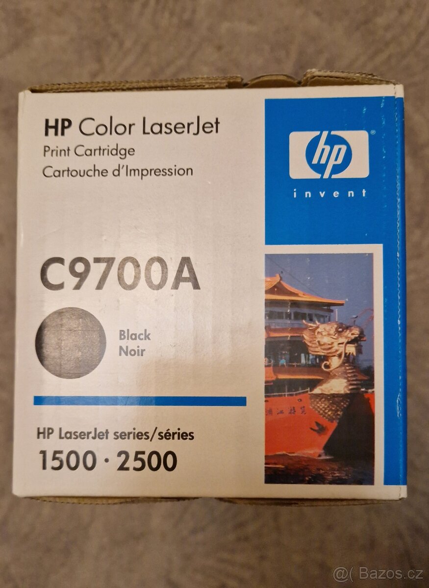 Toner HP C9700A - černý originální
