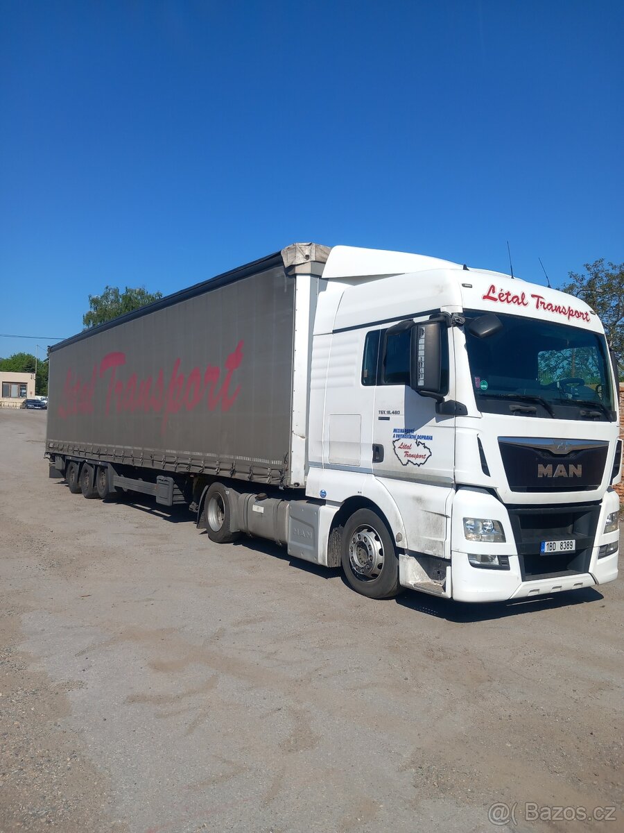 Man TGX+návěs Schmitz