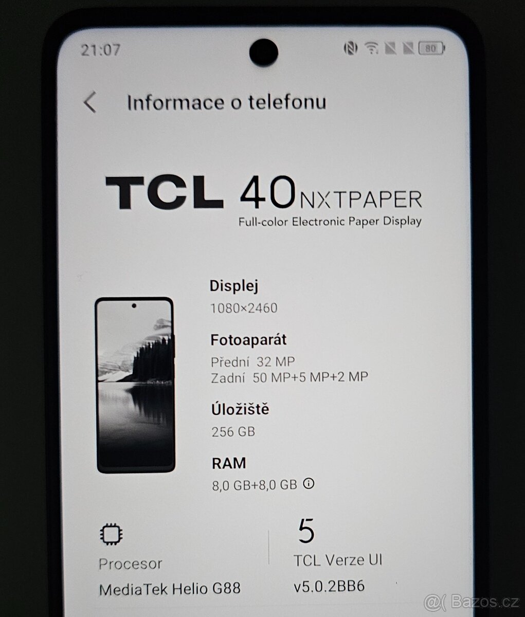TCL 40 Nxtpaper 8/256GB