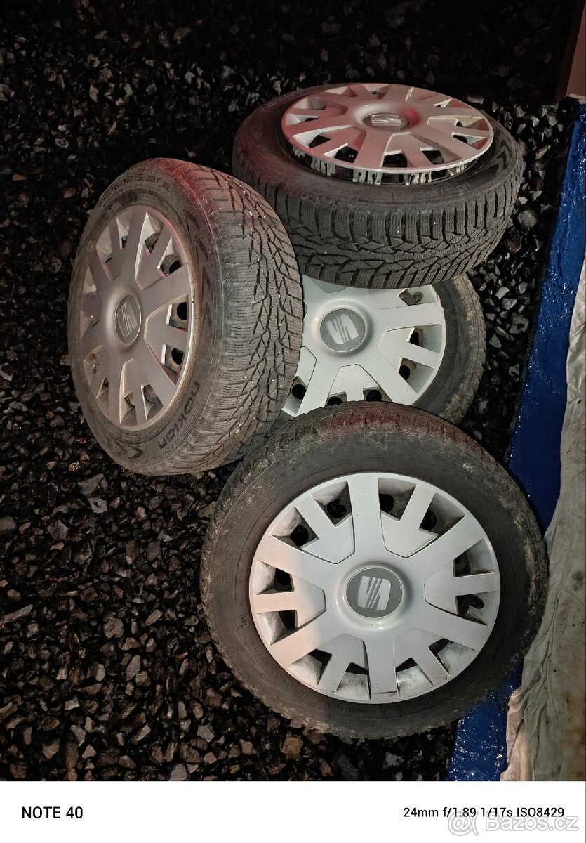 ❄️5x100 zimní komplety R15