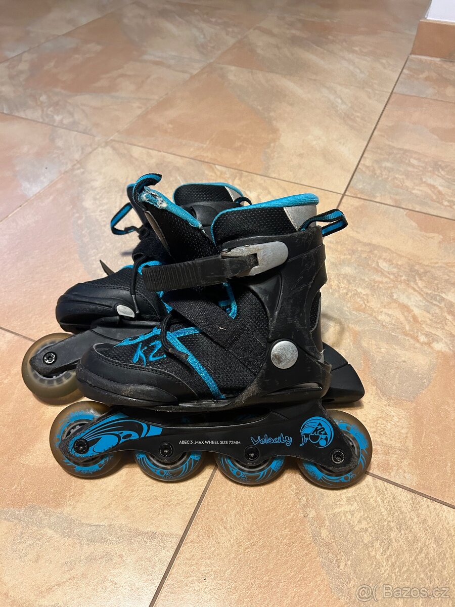 Rostoucí kolečkové brusle K2 29-34