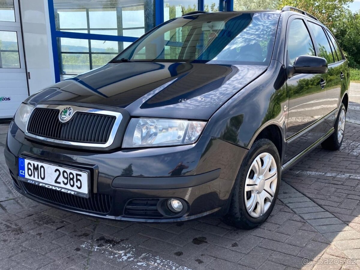ŠKODA FABIA Kombi 1.4i 2007 KLIMA, 2.MAJ ČR, NOVÁ STK 2027