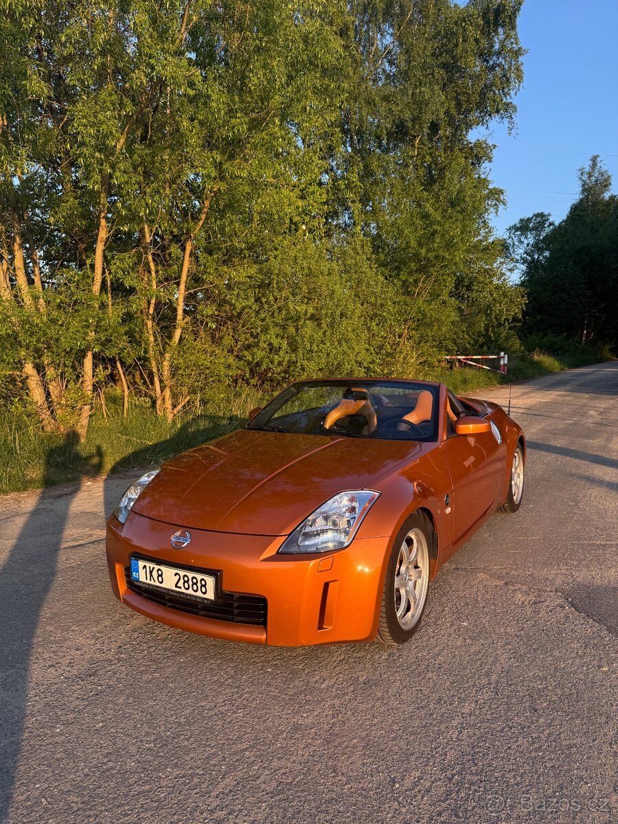 Nissan 350Z Cabrio- 3.5 V6, 69 900 km, české auto,super stav