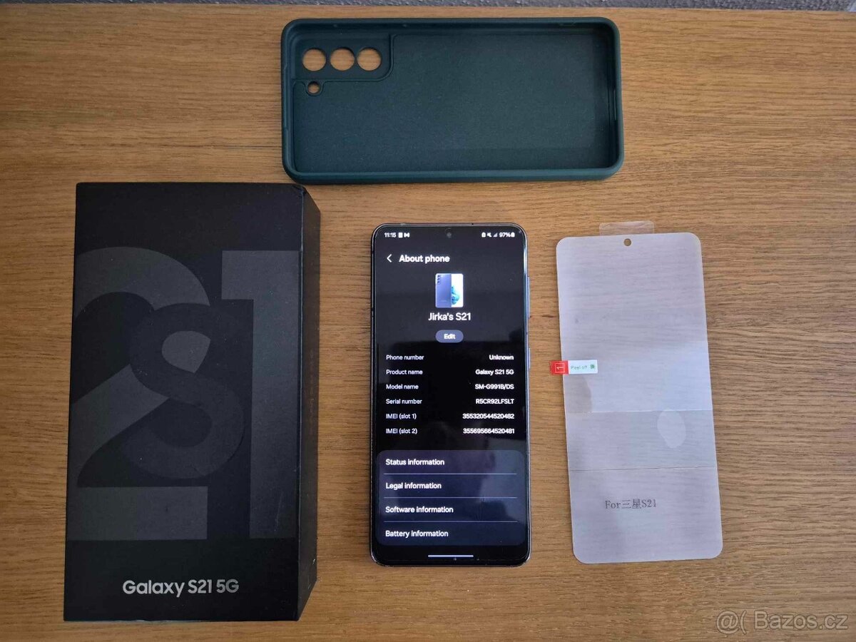 Prodám Samsung Galaxy S21 5G 128GB