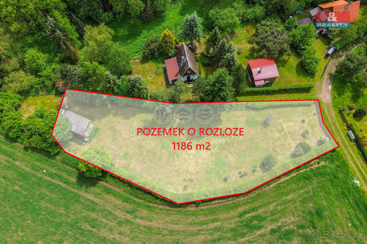Prodej zahrady, 1186 m², Potvorov