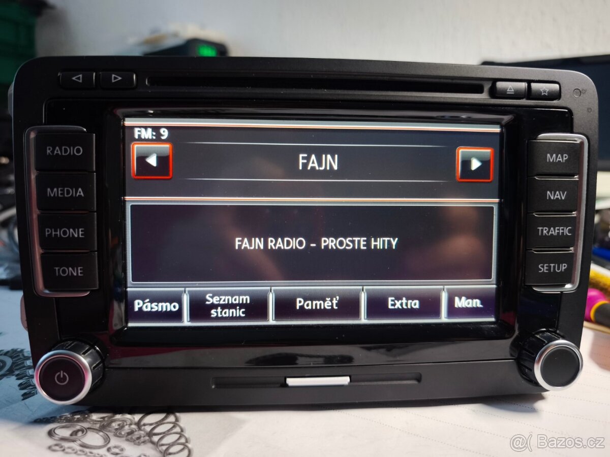VW RNS510 1T0035680P LED aktualizované