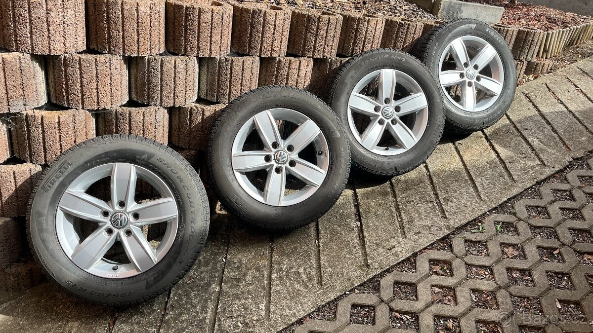 Sada 4 alu disků 6Jx15, rozteč 5x112 - VW, Škoda, Seat, Audi