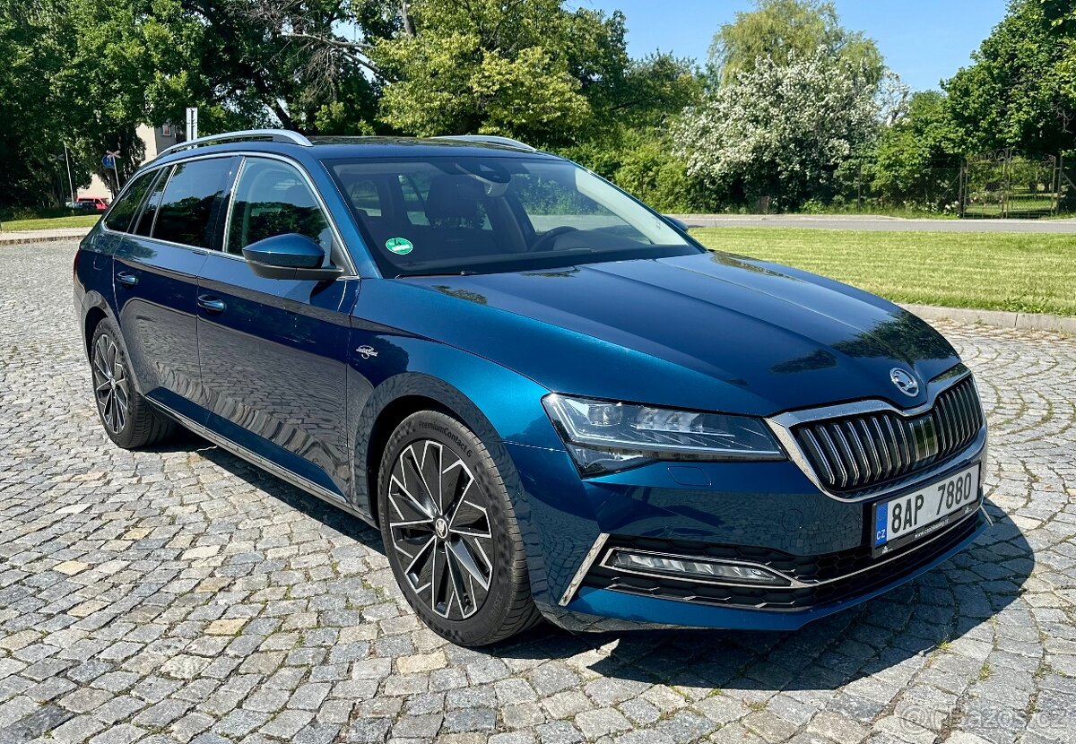 Škoda Superb 2.0 TDi 147 kW L&K DSG 4x4, 1. majitel, ČR