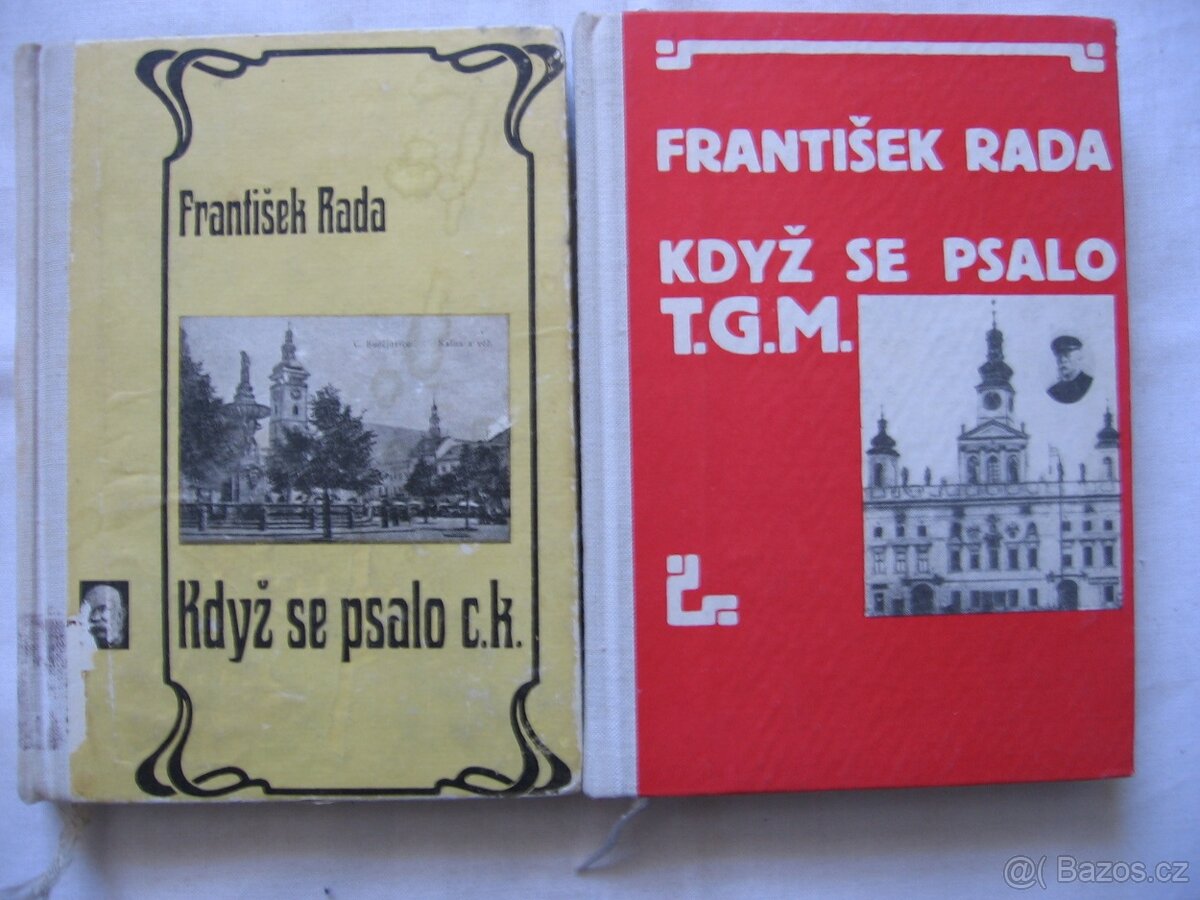 historie České Budějovice - 2 knihy