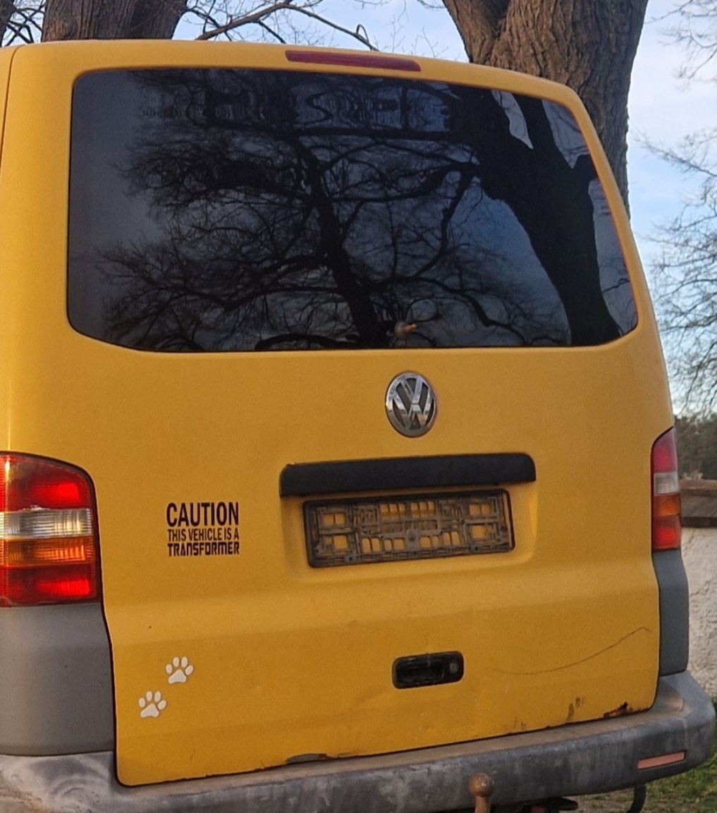 zadní dveře VW T5