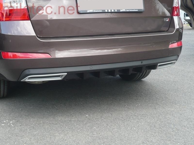 Difuzor Skoda Octavia 3 - vyfuk /plast