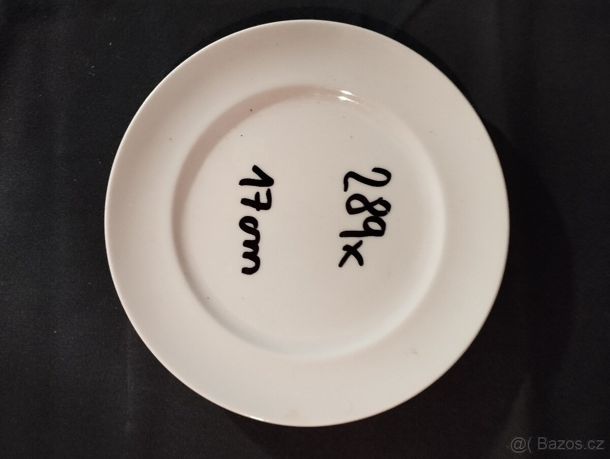 DEZERTNÍ TALÍŘE 17cm - 289ks