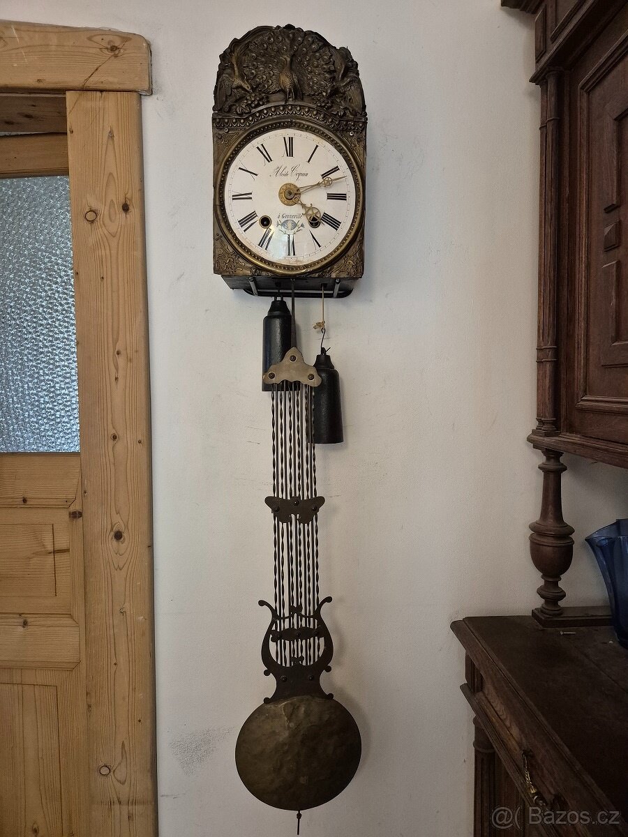 NÁSTĚNNÉ HODINY COMTOISE - FUNKČNÍ