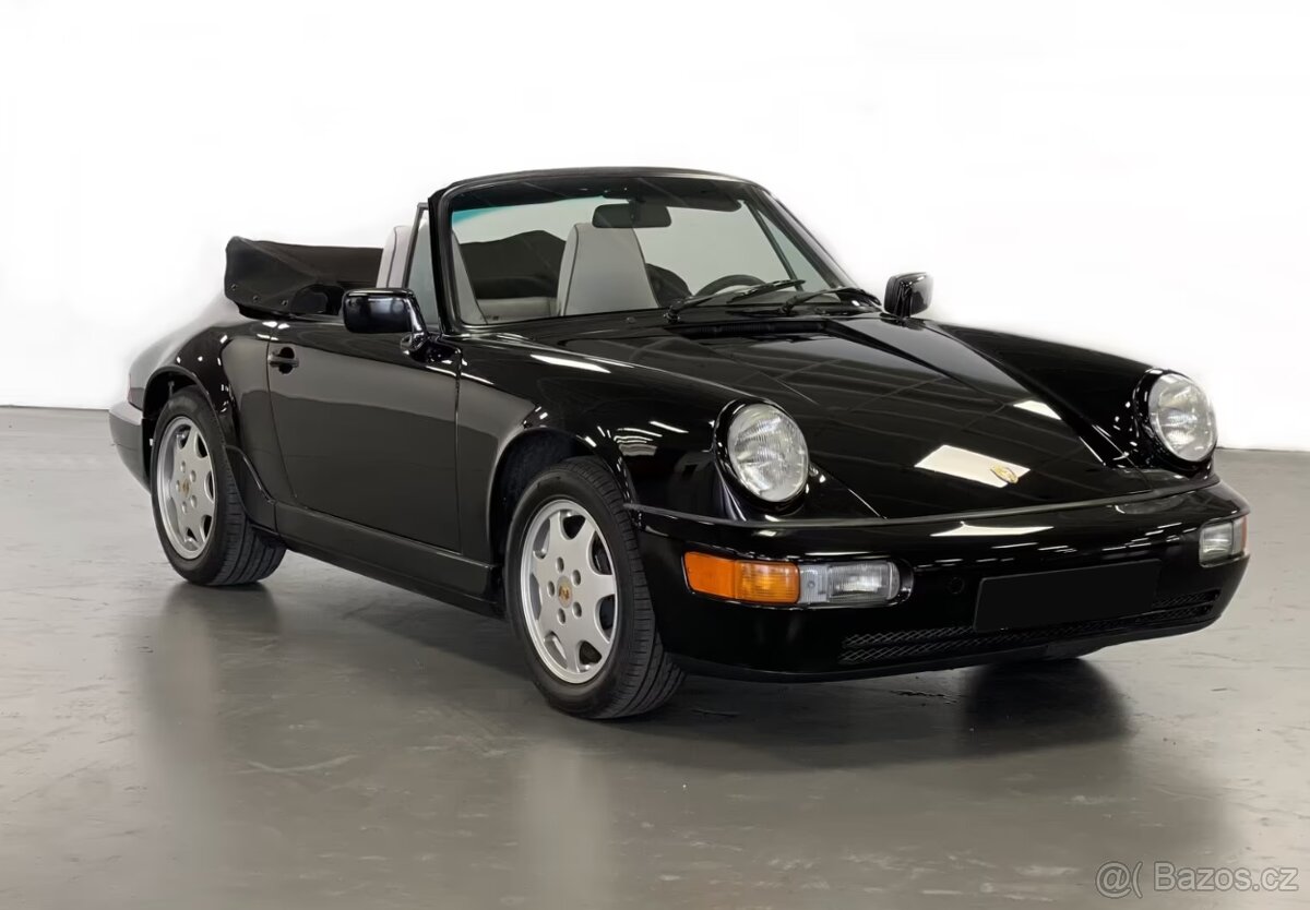 Porsche 911 (964) Carrera 2 Cabrio, 3.6, 250 koní, manuál
