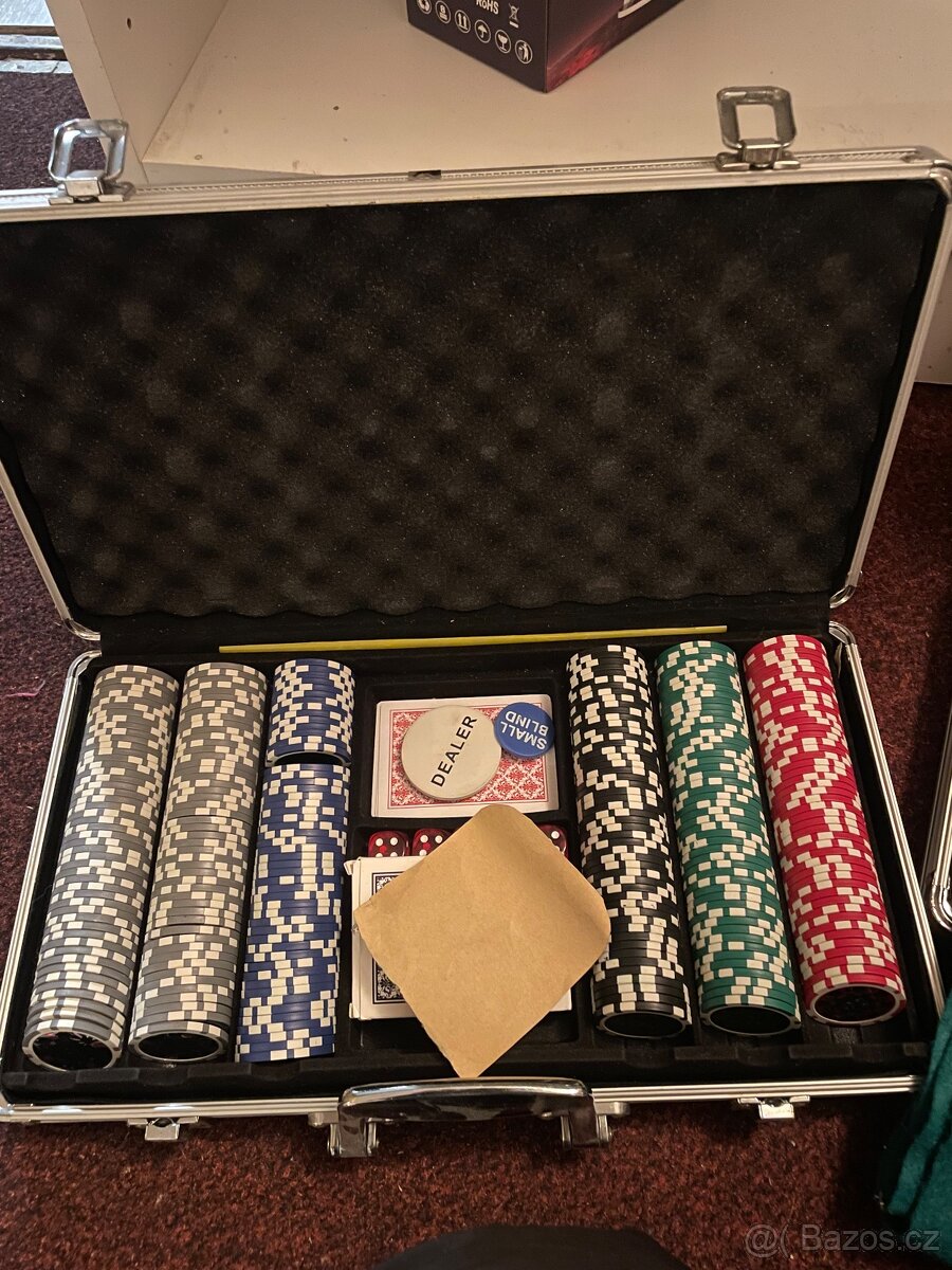 Prodám 2 poker sety